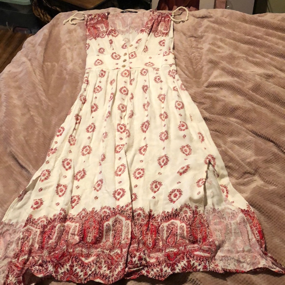 A Zara long printed tunic